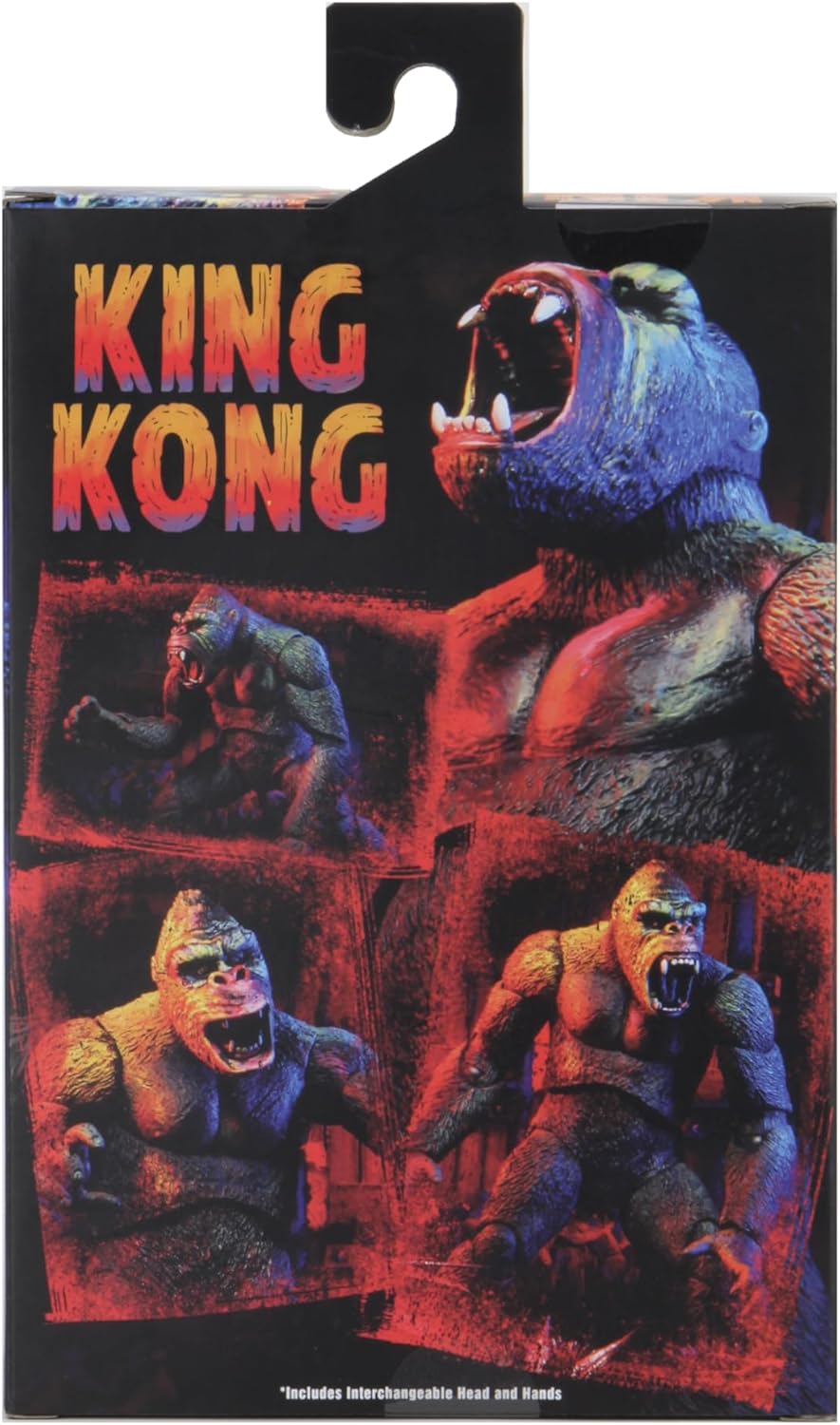 NECA King Kong Figur Illustrierte Farbausgabe One Size