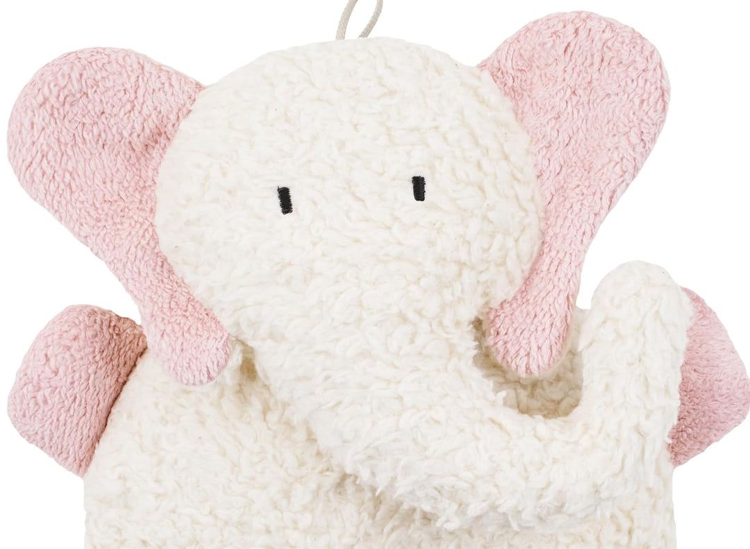 Efie Bio - Spieluhr Elefant rosa - kontrolliert biologischer Anbau (organic) - Made in Germany - GOT