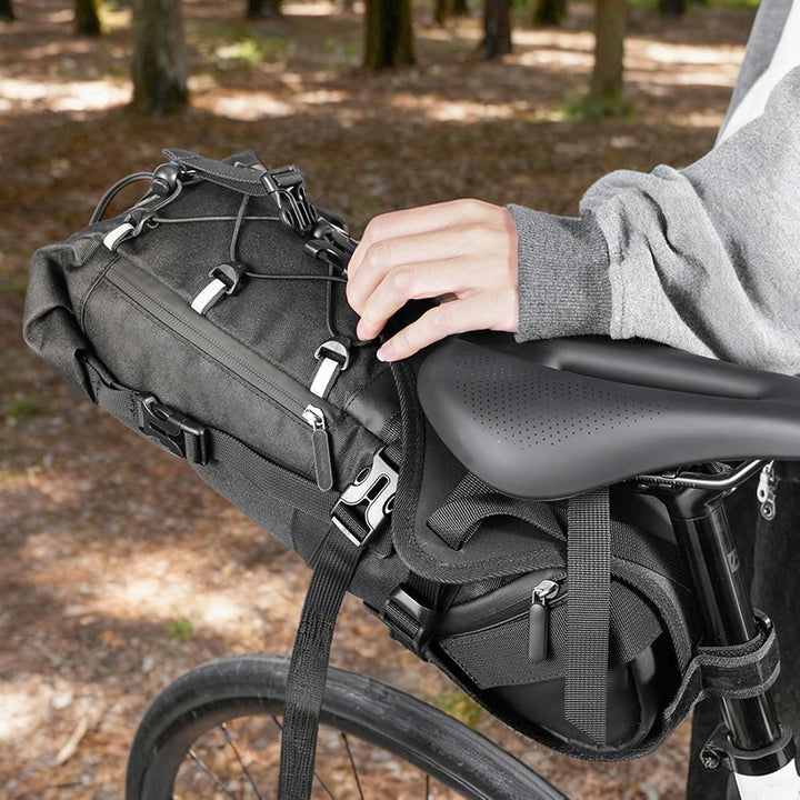 Generisch Fahrradsitz Taschenhalter - Schnellspann System für Fahrrad Gepäckträger | Gepäckträger Fa