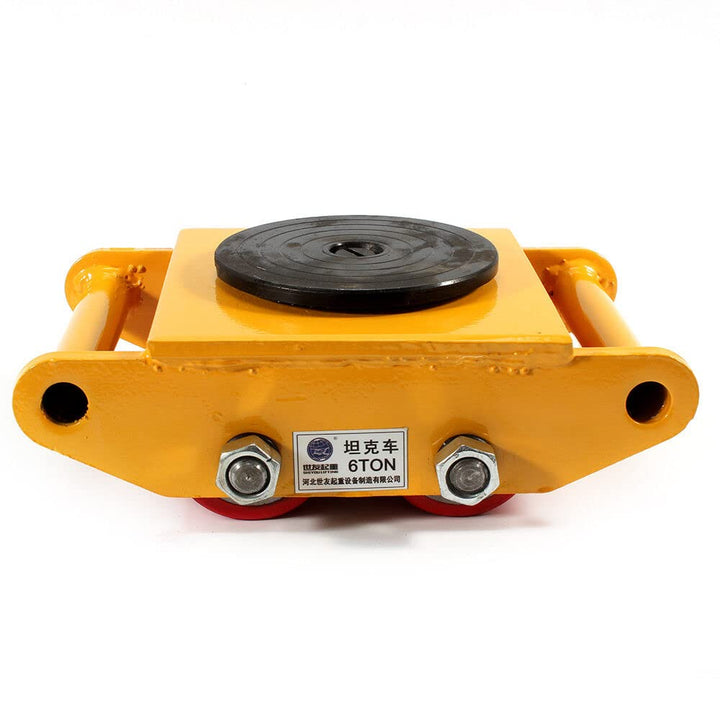 6T Transportfahrgestell 360 Grad DrehungTransportrolle Industrielle Rollermaschine Mobiler Trolley H
