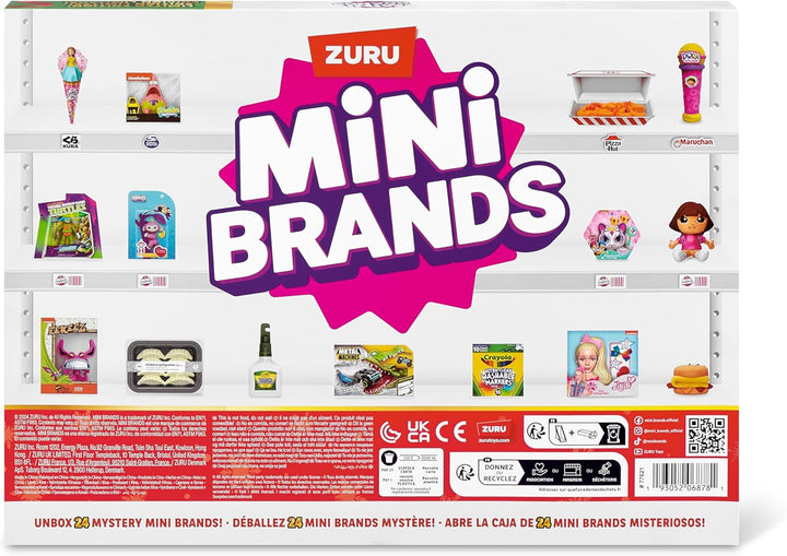 Mini Brands Retro Grocery, Foodie, and Toy Adventskalender