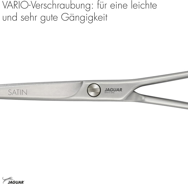 Jaguar 14562 White Line Satin, 7 Zoll, 1er Pack, (1x 1 Stück), 7 Zoll