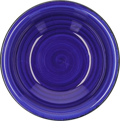 6-TLG. Tellerset Malaga | Bunte Suppenteller tief | 650 ml | Ø 21.5 cm | Salatteller rund | Servier-
