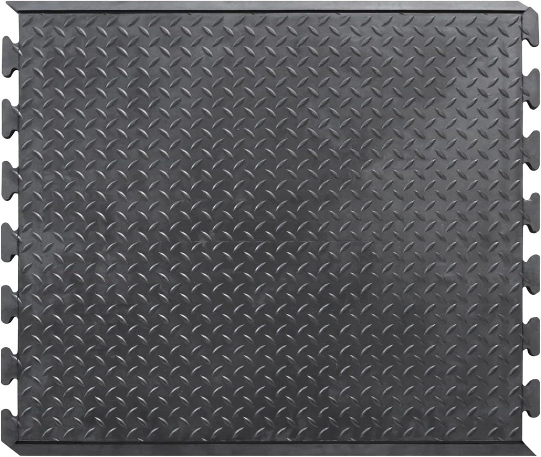 ADB Arbeitsplatzmatte 80x70 cm erweiterbar Mittelstück, Werkstattmatte, Anti-Rutsch-Matte, Antiermüd