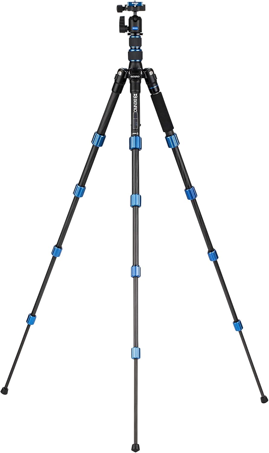 BENRO Kit Trepied Slim Travel Carbone FSL09CN00 + Rotule N00 Kohlefaser, Kohlefaser