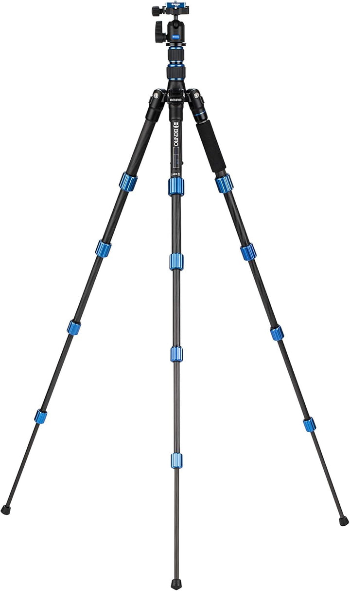 BENRO Kit Trepied Slim Travel Carbone FSL09CN00 + Rotule N00 Kohlefaser, Kohlefaser