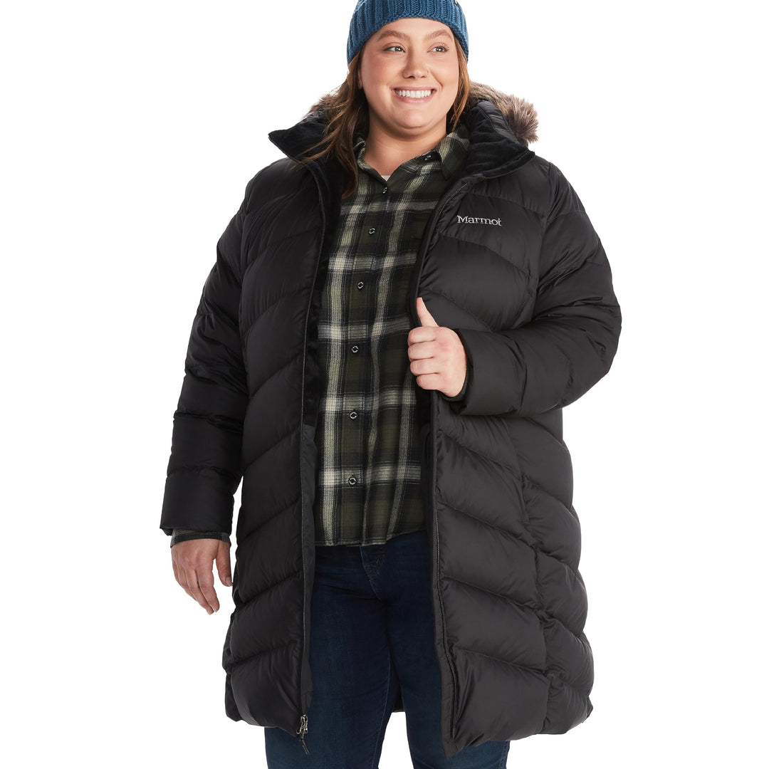 Marmot Damen Wm's Montreaux Coat, Leichte Daunenjacke, 700 Fill-Power, warmer Parka, stylisher Winte