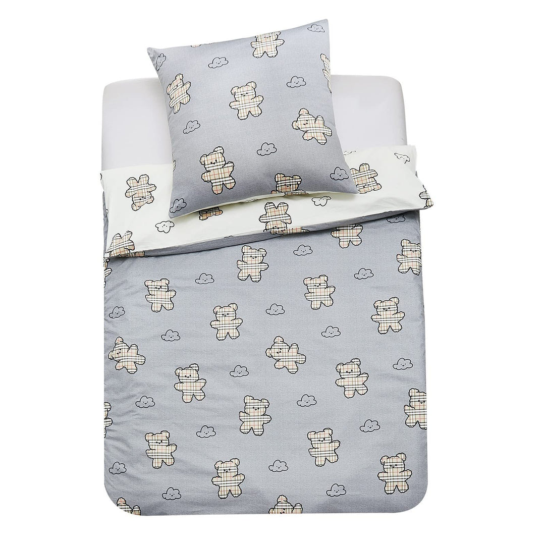 YEPINS Kinderbettwäsche 135x200 Bettwäsche 100% Baumwolle Wendebettwäsche 2teilig Kinder Bettwäsche