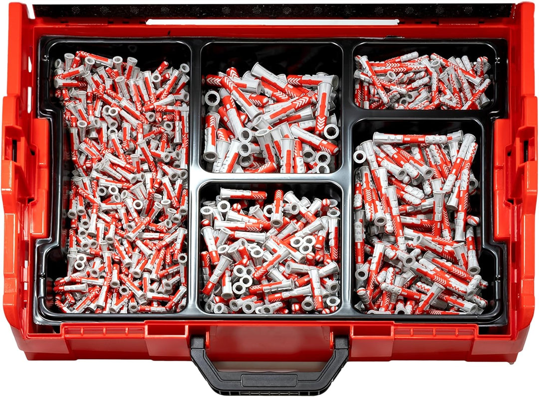 fischer DuoPower in der handlichen L-BOXX, 910 x DuoPower in verschiedenen Grössen, der innovative D