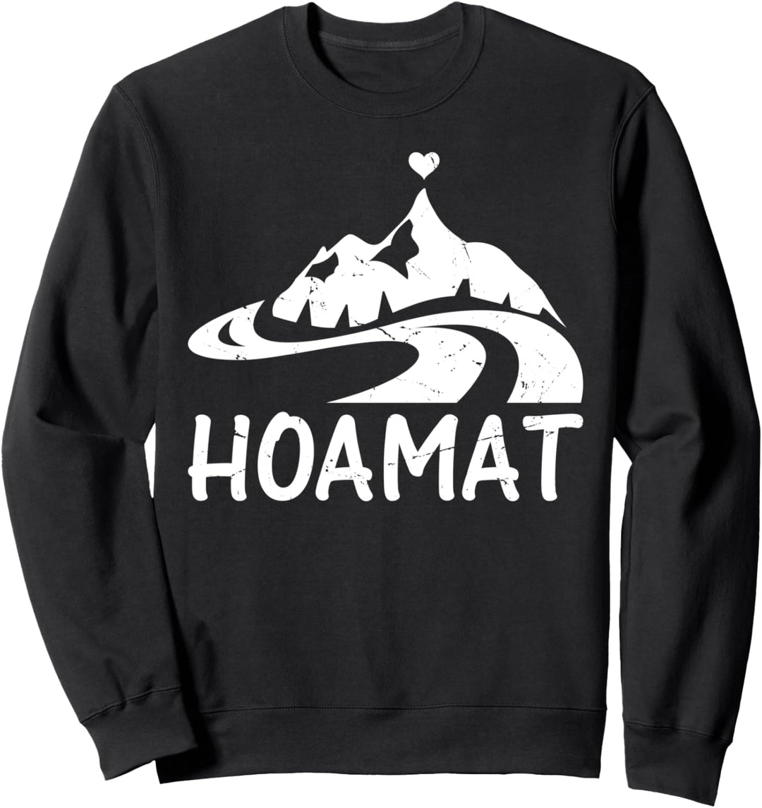 Alpenherz HOAMAT Berg Herz Outdoor Trekking Wandern Sweatshirt
