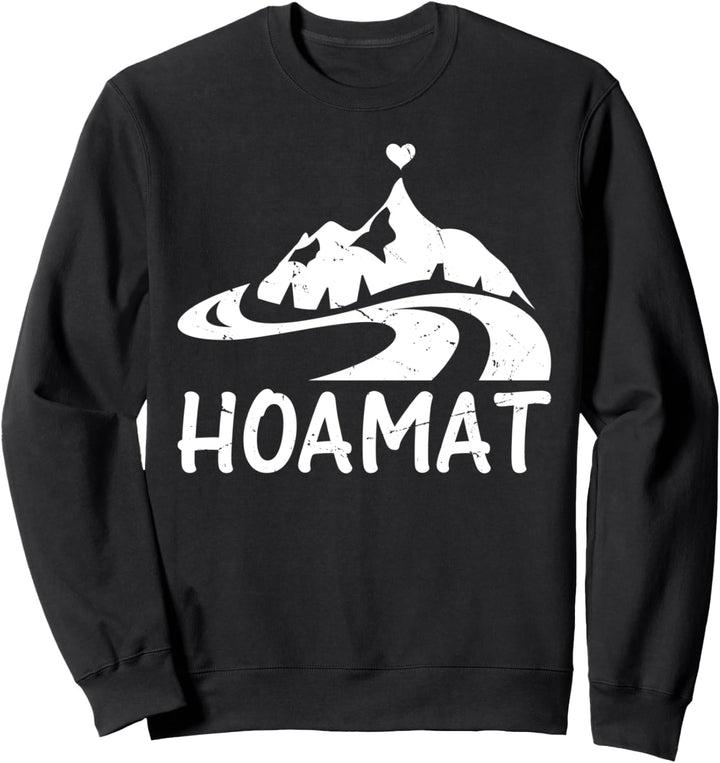 Alpenherz HOAMAT Berg Herz Outdoor Trekking Wandern Sweatshirt