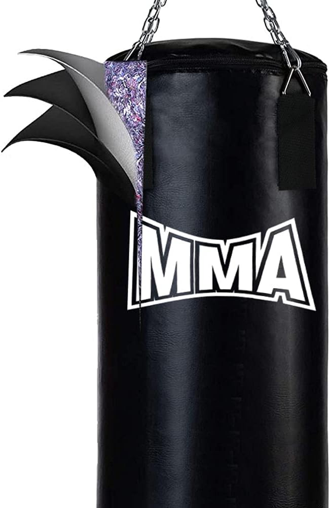 Boxersack Boxsack Hängend Gefüllt Punchingsäcke mit Kette und Deckenhaken [137] 120x30 cm, 120x30 cm