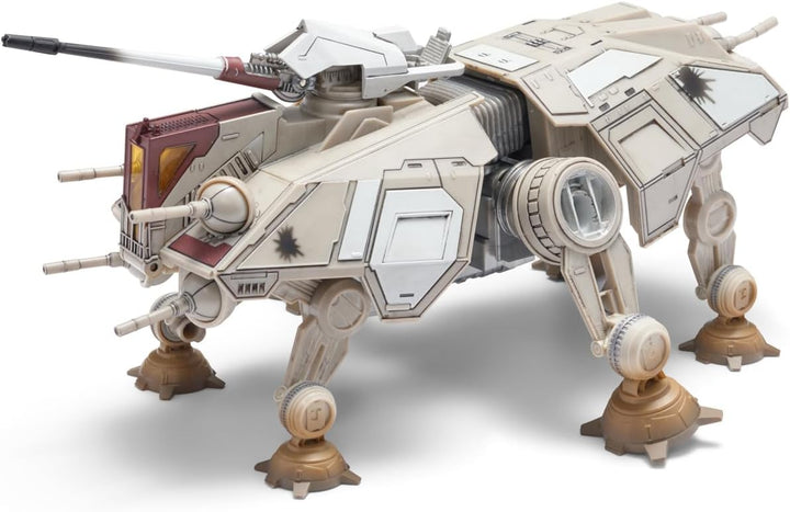 Star Wars Micro Galaxy Squadron SWJ0167 - at-TE, offizielles 23 cm Fahrzeug mit Figuren