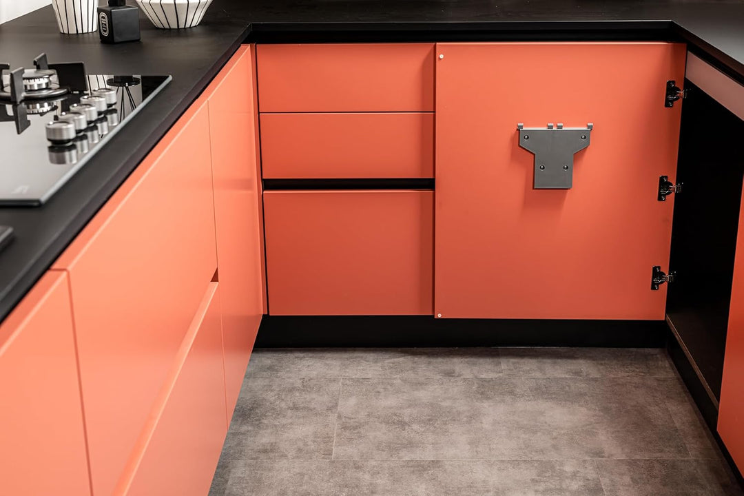 Elletipi Easy 2.0 PBD SP SS34 Mülleimer aus recyceltem Kunststoff, für jeden Raum, Fassungsvermögen