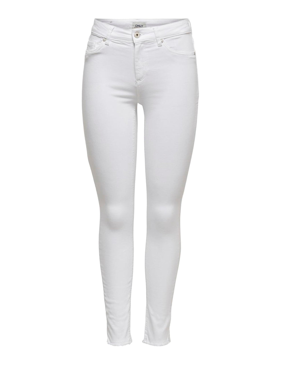 ONLY Female Skinny Jeans ONLBLUSH Mittlere Taille Skinny Fit Jeans XS / 30L White 2, XS / 30L White