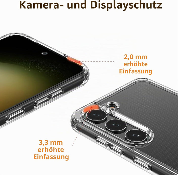 Handykette für Samsung Galaxy S26 6,3 Zoll Hülle mit Band - Necklace Handyhülle - Transparente Case