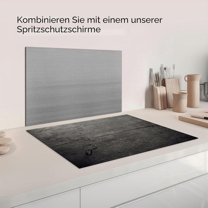 KitchenYeah© Herdabdeckplatte Einteilig Induktionsmatte Küche Abdeckung Ceranfeld Herd Abdeckplatte