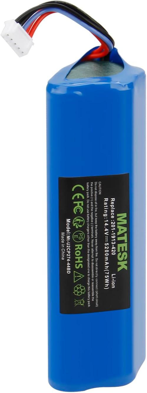 14,4 V 5200 mAh S10-LI-144-5200 Vacuum Cleaner Akku für Ecovacs Deebot T8 T8+ T9 T9+ für Deebot Ozmo