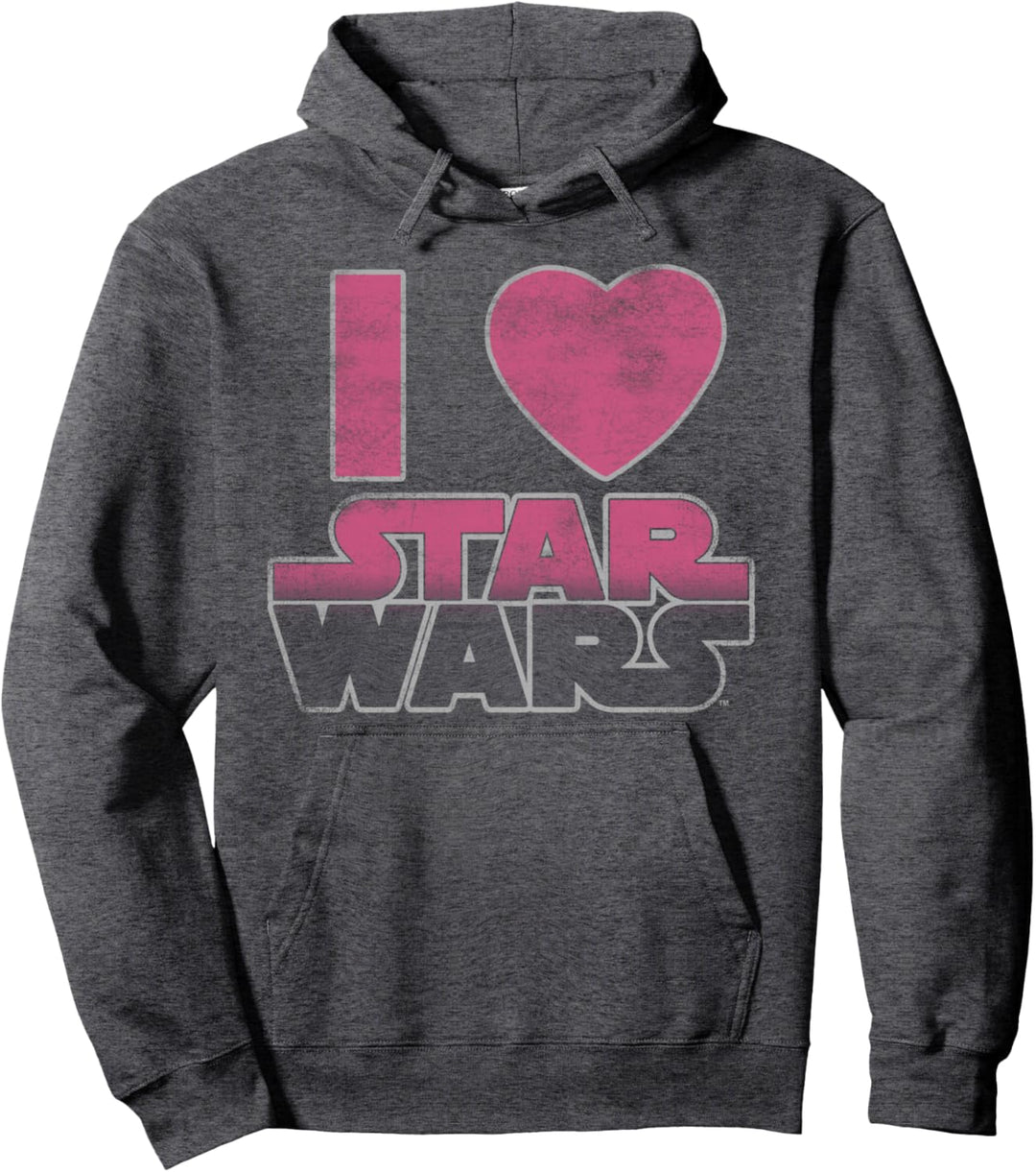 Star Wars Heart Logo Pullover Hoodie