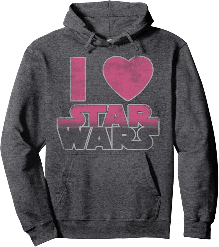 Star Wars Heart Logo Pullover Hoodie