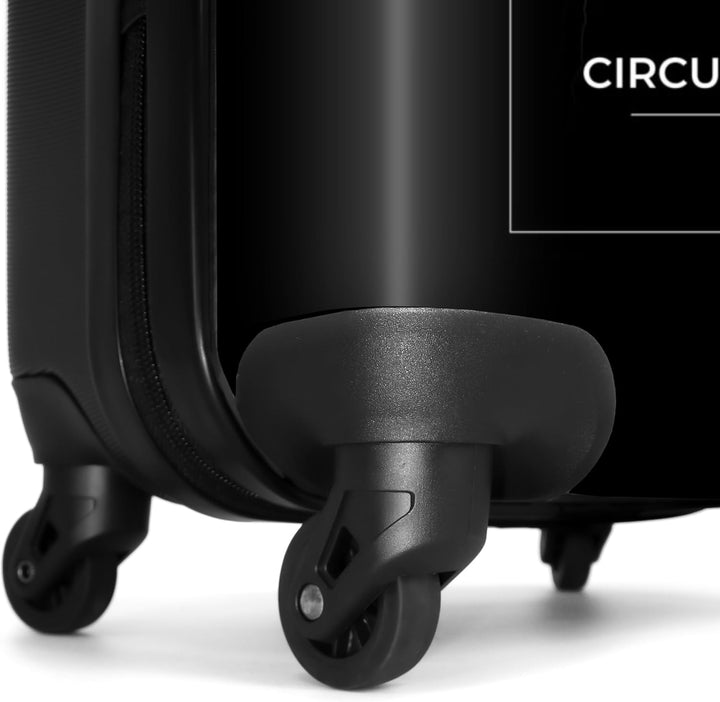 NoBoringSuitcases.com® Koffer Handgepäck Trolley Rollkoffer Kleine Reisekoffer mit 4 Rollen - Rennst