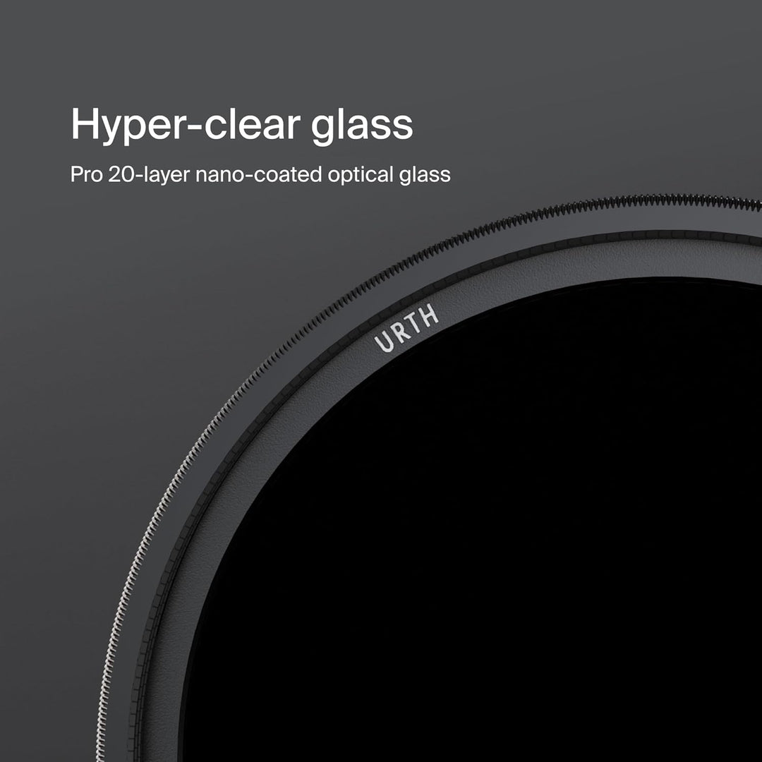 Urth 40,5 mm Variabler Graufilter ND64-1000 (6-10 Stop) ND Filter (Plus+) 40.5mm, 40.5mm