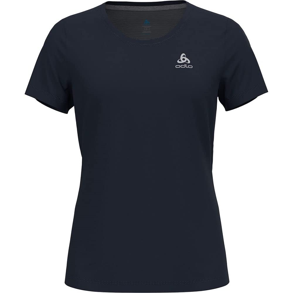 ODLO Damen S/S Crew Neck F-Dry T-Shirt XL Dark Sapphire, XL Dark Sapphire