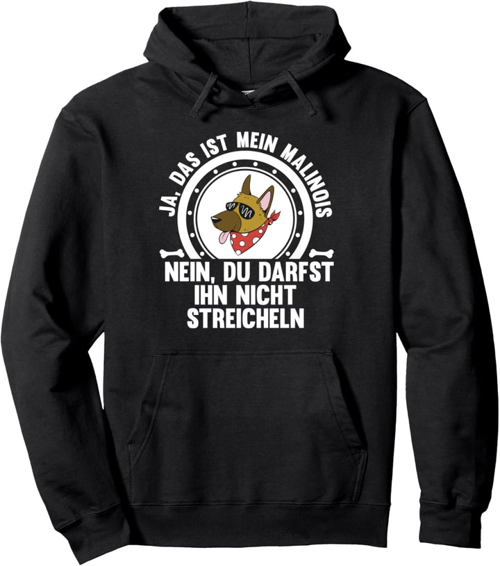 Hund Malinois Pullover Hoodie