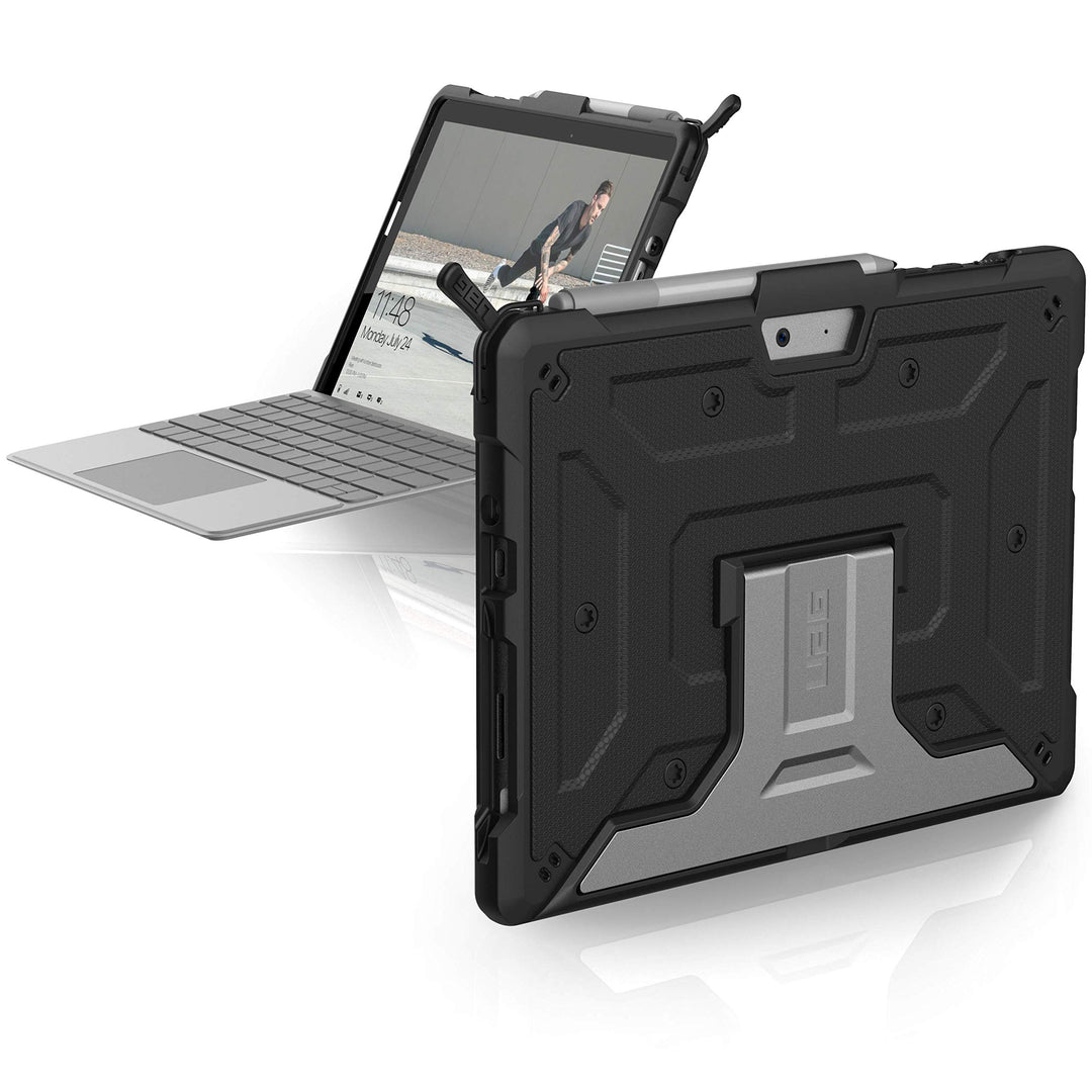 URBAN ARMOR GEAR Metropolis Case kompatibel mit Microsoft Surface Go 4 / Go 3 / Go 2 / Go Hülle [Off
