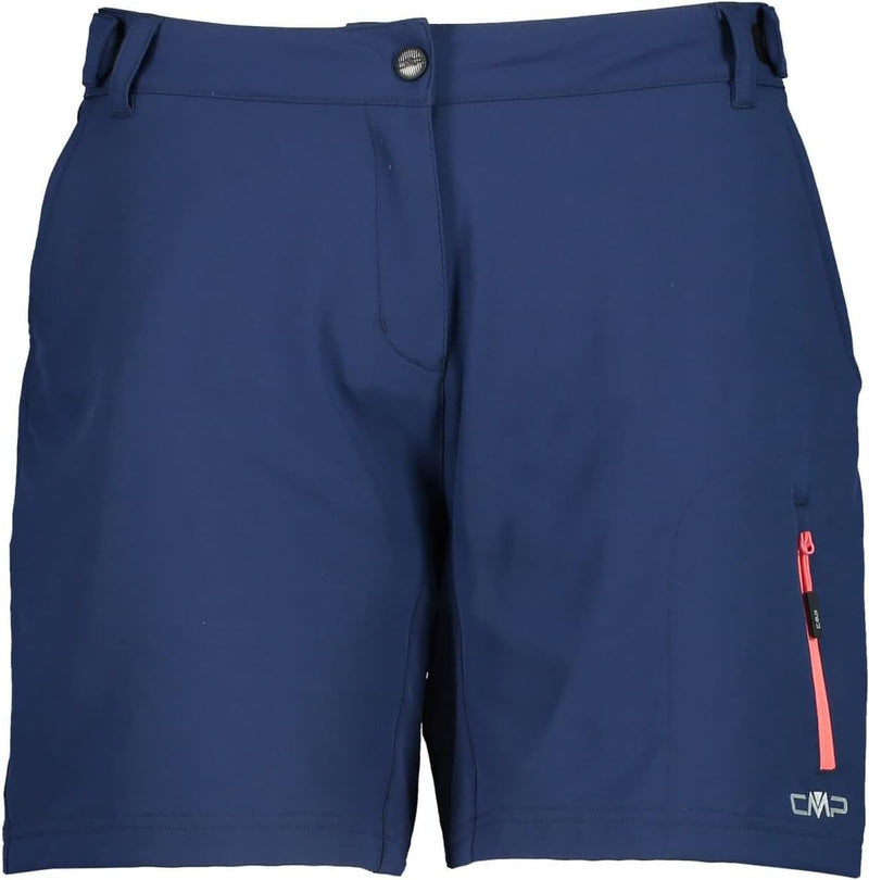 CMP Damen Bermudashorts Free Bike Shorts with Inner Mesh, 38 Blau-koralle