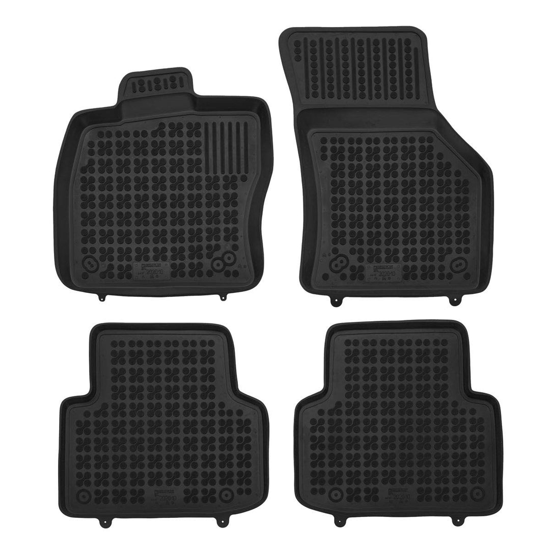 AZUGA Hohe Gummi Fussmatten mit Rand passend für Seat Leon/Leon Sportstourer ab 4/2020/Cupra Forment