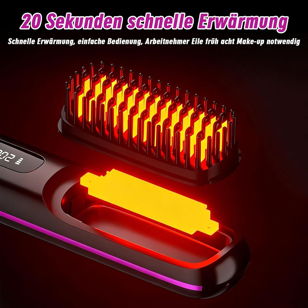 Stylingbürste Für Kurze Haare, Tragbar & Styling Bürste Haarkamm für Reisen und Täglichen Gebrauch,