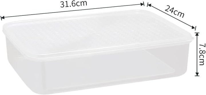 Cetomo 5L*6 Gefrierbehälter, Frischhaltedose, Vorratsdosen mit Deckel, Behälter Gefrierschrank fur K