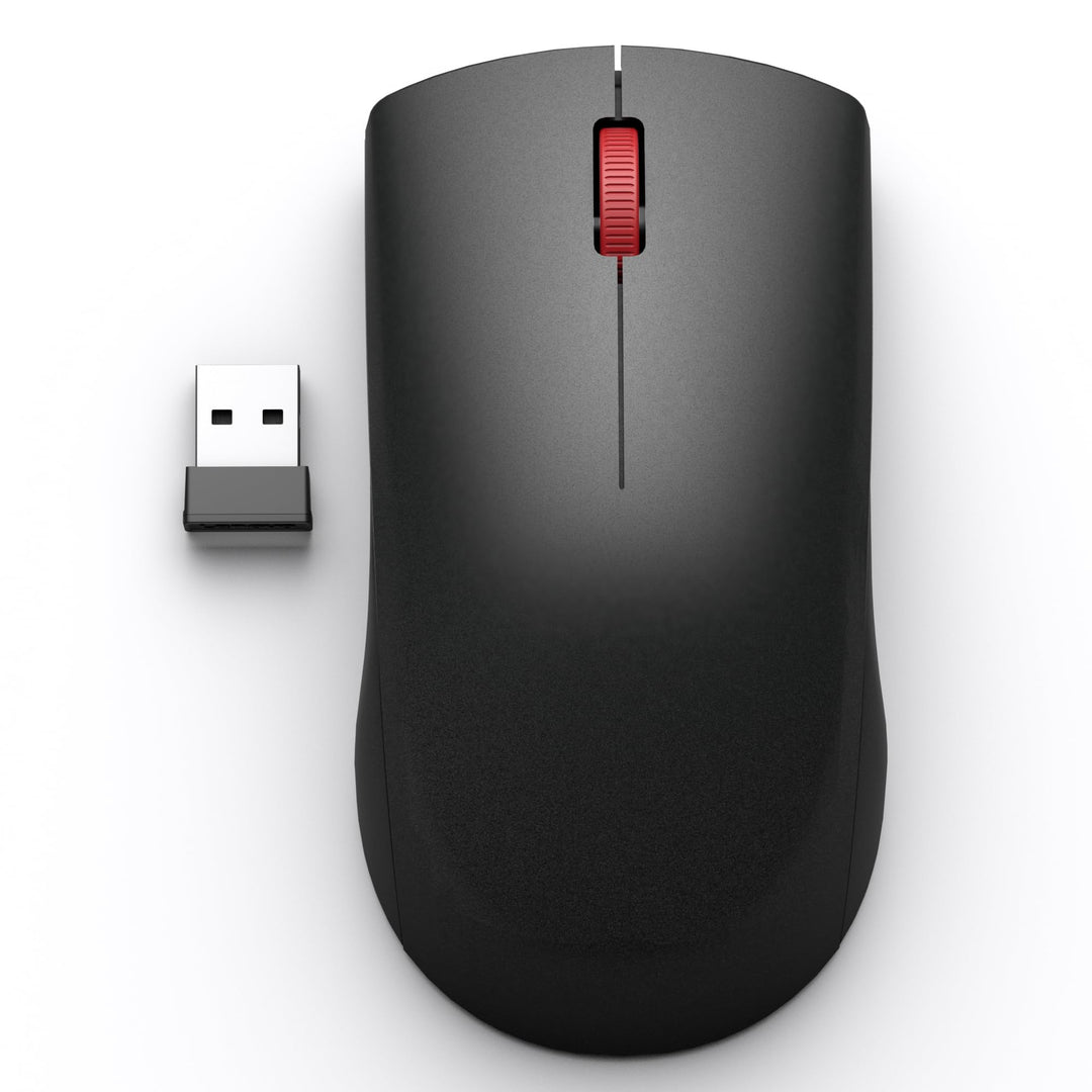 Lenovo Kabellose Maus WL150,Bluetooth maus mit USB-Empfänger,1000 DPI,Ergonomische für Links- & Rech