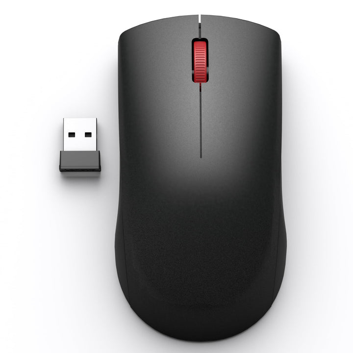 Lenovo Kabellose Maus WL150,Bluetooth maus mit USB-Empfänger,1000 DPI,Ergonomische für Links- & Rech