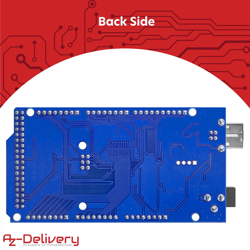 AZDelivery 3 x AZ-MEGA2560-Board Board mit AZ-MEGA2560-Board inklusive E-Book!, 3