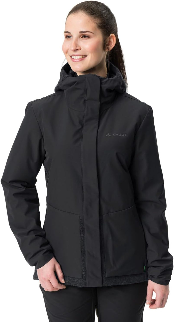 VAUDE Damen Women's Cyclist Padded Jacket Iv Jacke, 40 black uni