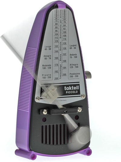 Wittner Metronom 830 371 Kunststoffgehäuse ohne Glocke Taktell Piccolo fliederviolett fliederviolett
