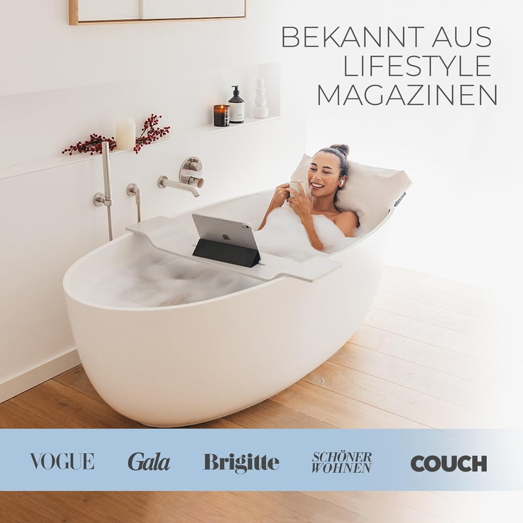 BADESOFA® Badewannen-Sitzkissen | Revolutionärer Komfort für Badewanne, Dusche & Whirpool | Waschbar