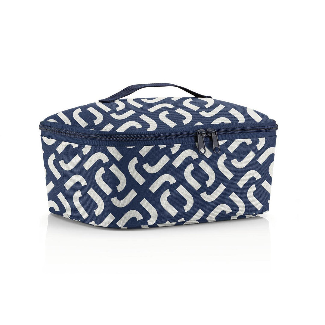 reisenthel coolerbag M Pocket in Signature Navy – Kühltasche aus recycelten PET-Flaschen – Ideal für