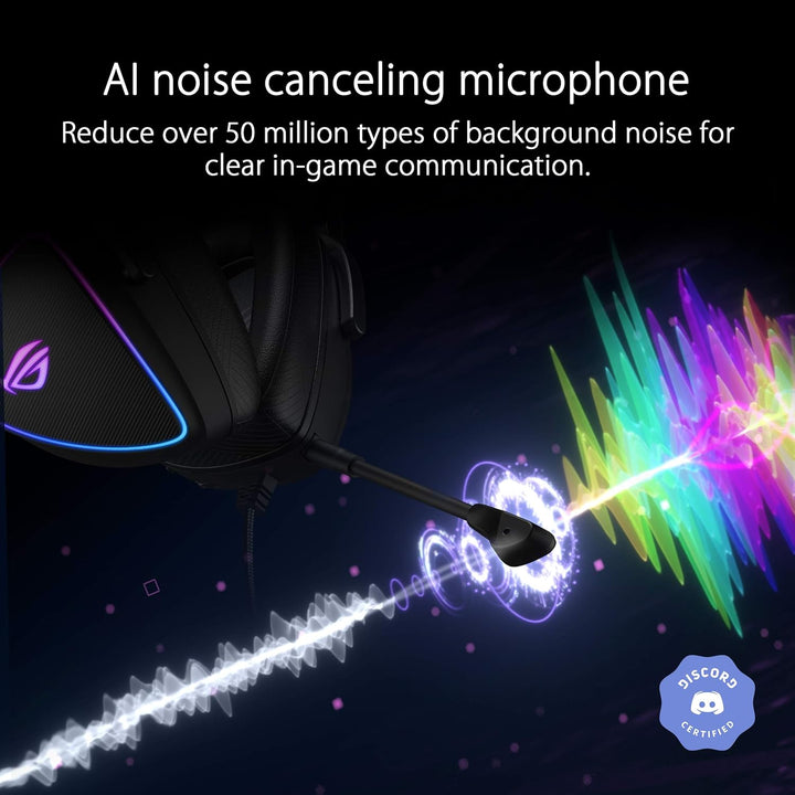 ASUS ROG Delta S USB-C Gaming Headset (kabelgebunden, AI Noise-Canceling, RGB Beleuchtung, kompatibe