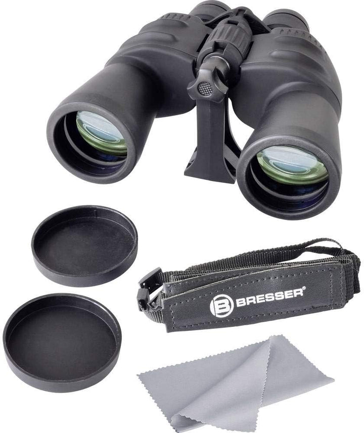 Bresser 7-35x50 Spezial-Zoomar Porro Zoomfernglas (mit Mitteltriebfokussierung, Stativanschlussgewin