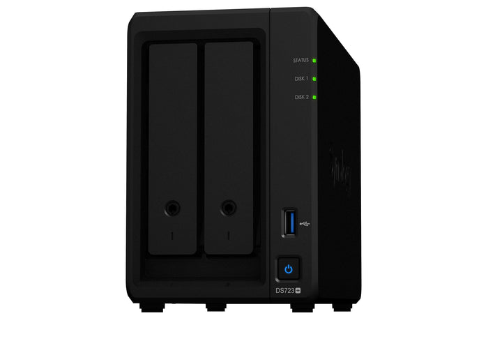 Synology 2-Bay DiskStation DS723+ (Festplattenlos) 2-bay; 2GB DDR4 DS723+ DiskStation, 2-bay; 2GB DD