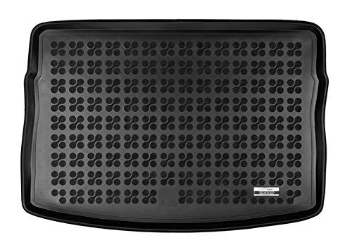 AZUGA Gummi Kofferraumwanne Premium Antirutsch passend für VW Golf 7/Seat Leon (5F) ab 11/2012-3/202