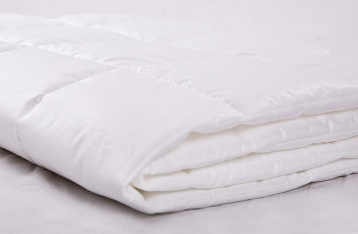 franknatur Kinderbettdecke Bettdecke Sommer Lyocell Tencel Baumwolle 100x135 Weiss 100 x 135 cm, 100