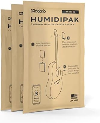 D'Addario Gitarre Luftbefeuchter Packs - Befeuchtungssystem Konditionierungspakete - Zur Wiederherst