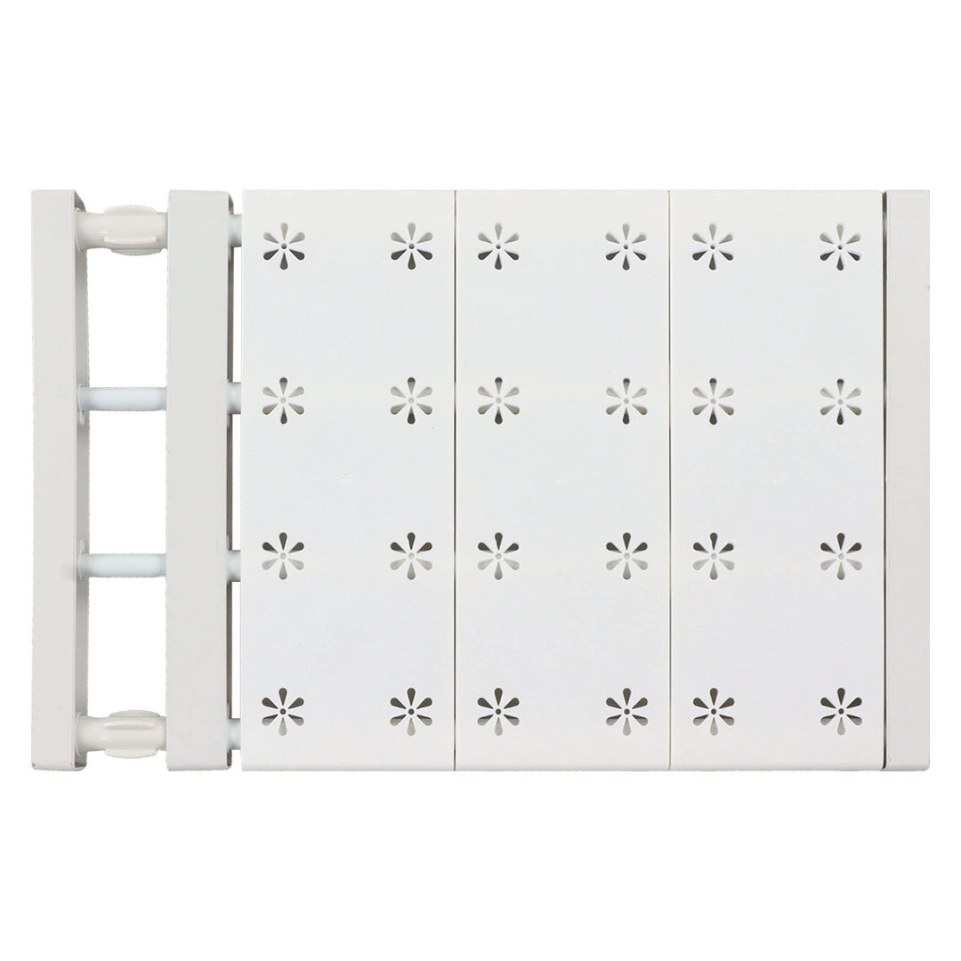 Ausziehbares Schrank-Spannregal, Verschleissfest, Praktisch, ohne Bohrer, Solide, 9,4 Zoll Breite, T