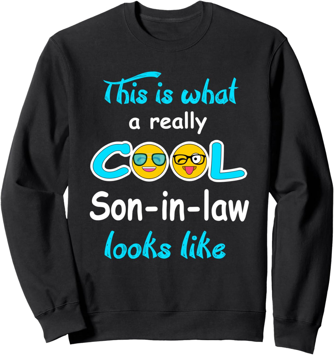 Son-in-law lustiges Geburtstagsweihnachtsgeschenk Sweatshirt