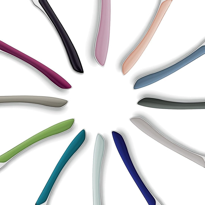 Kuppels Prisma Besteck Set für 6 Personen aus Edelstahl poliert | Besteckset 24-teilig | Hochwertige