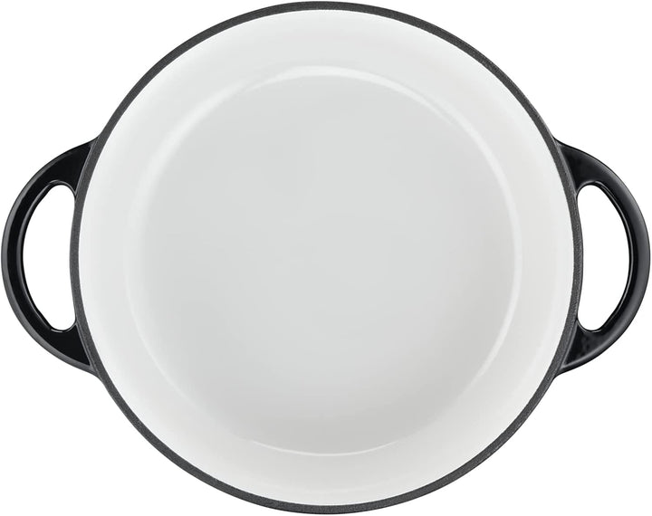 Tefal Pierre Gagnaire Héritage Bräter aus Stahlguss, 25 cm (5 l), Induktion, Emaille-Beschichtung, s